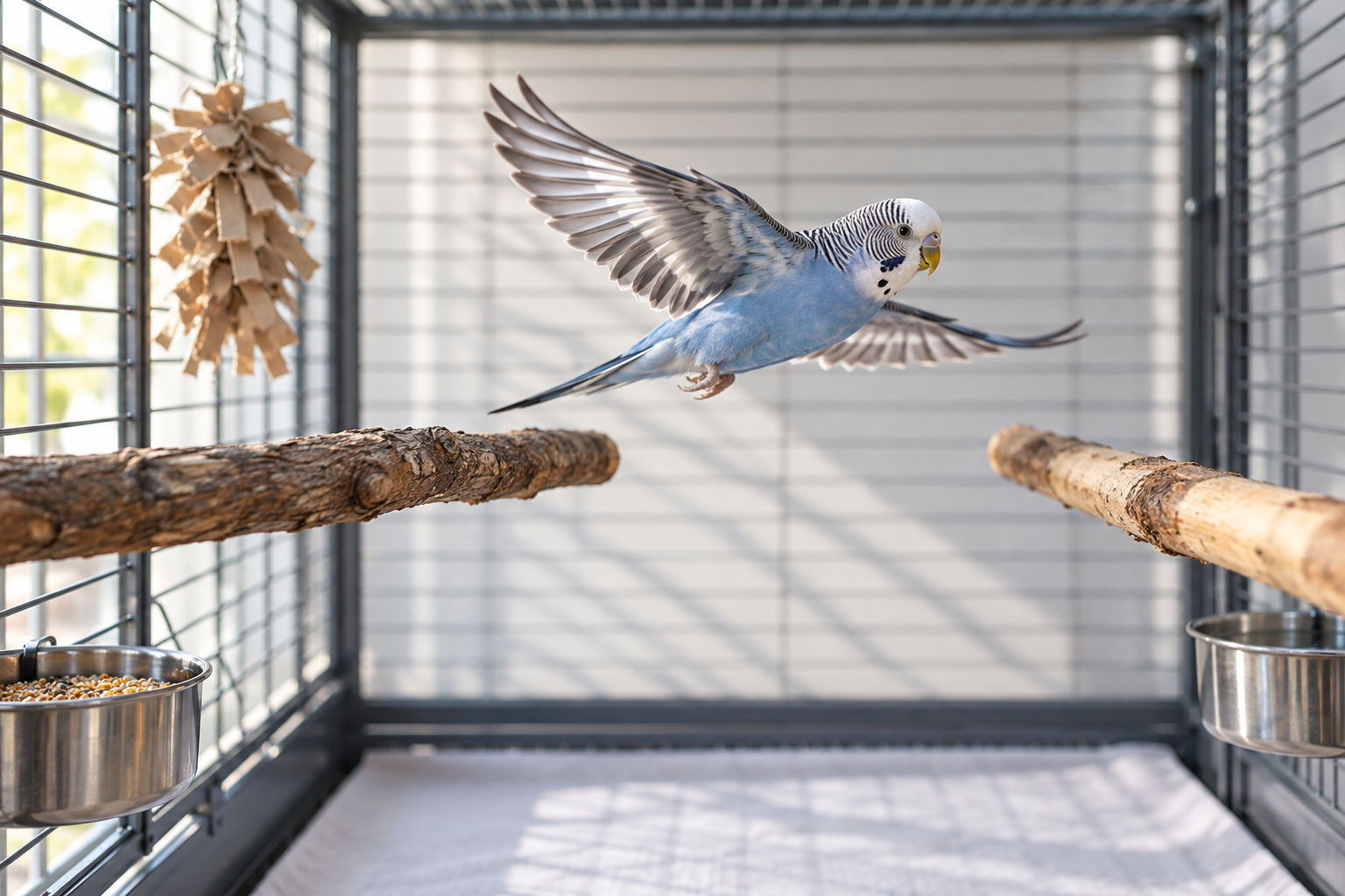 Budgie Care Profile: Space, Social Life, Diet, and Daily Routine
