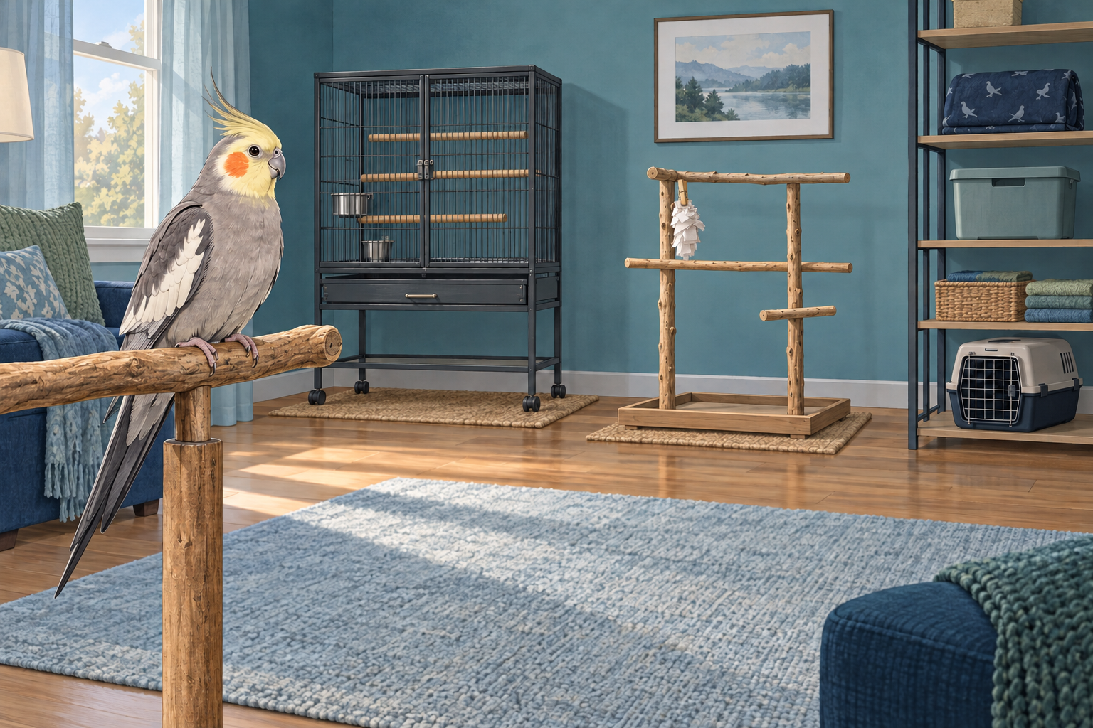 Pet Birds Aren't Low-Maintenance—and That's the Point